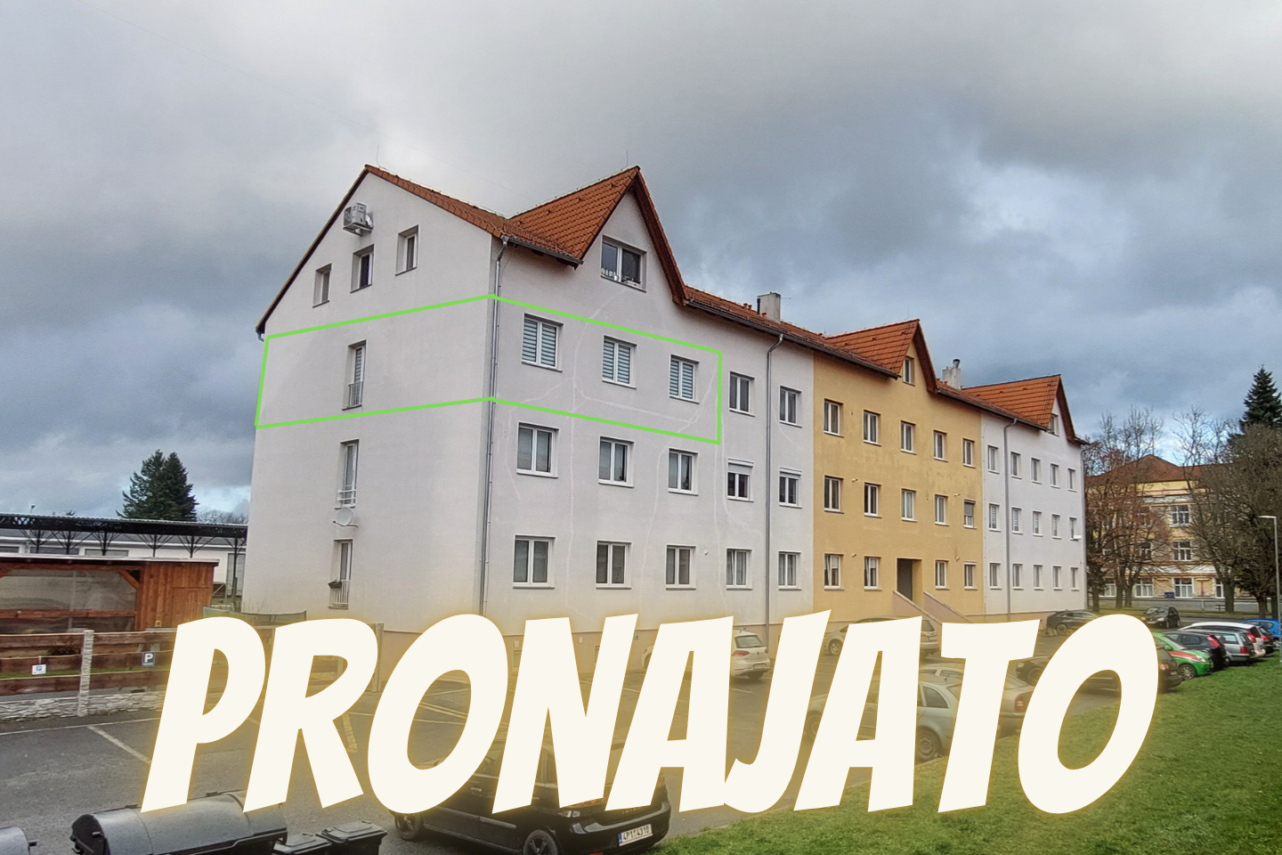 Pronájem bytu 2+1 (3+1), 79 m², Domažlice, ul. Petrovická